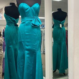 Allure Teal Dress 1456